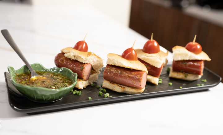 Fotografía gastronómica de producto en plato realizada por AYACX Photography.