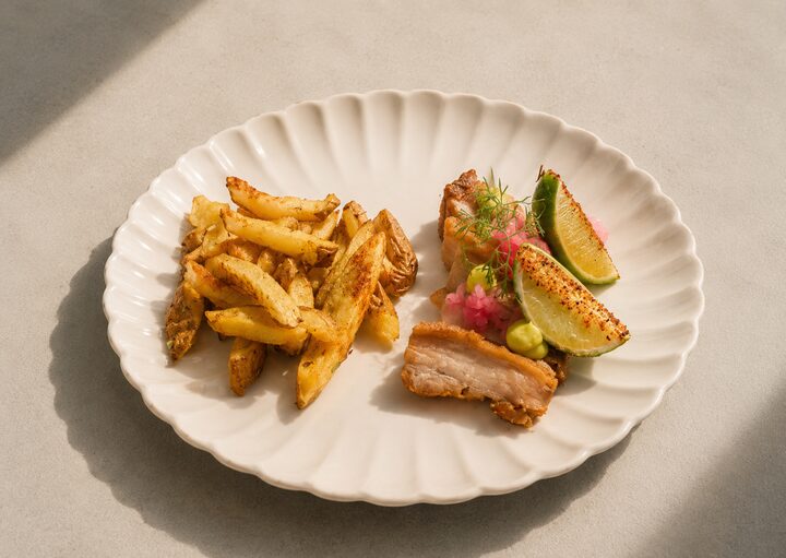 Fotografía gastronómica de plato realizada por AYACX Photography.